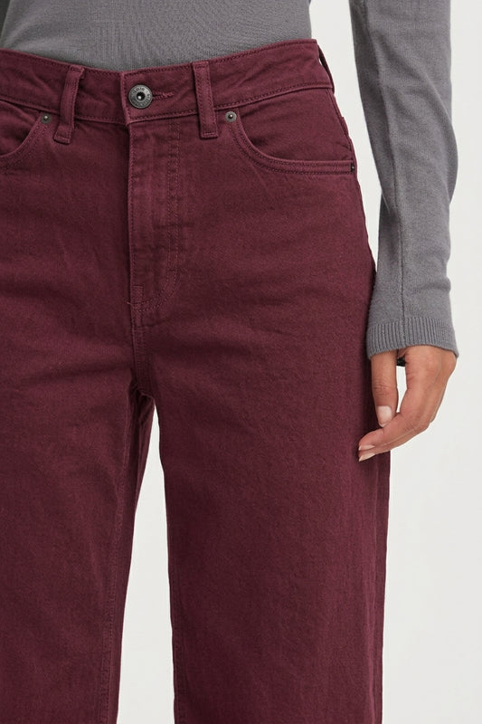 JEANS ZIGGY BURGUNDY