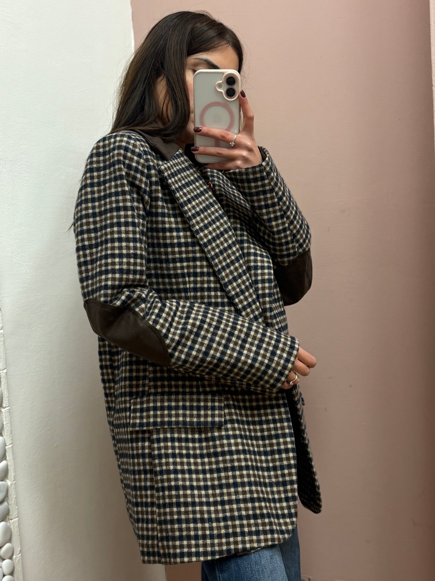 BLAZER SCACCO MARRONE