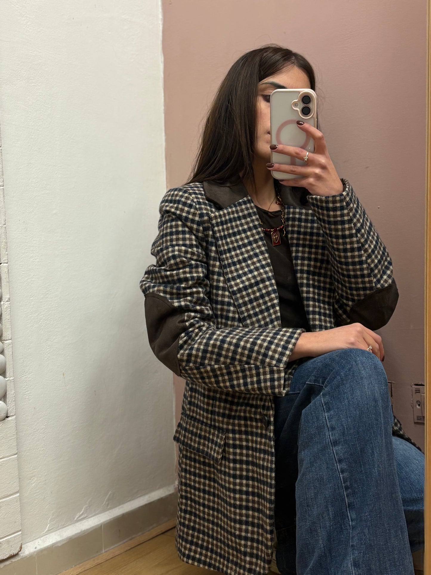 BLAZER SCACCO MARRONE