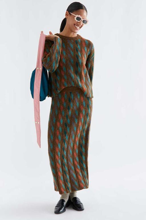 GONNA MIDI JACQUARD COMPANIA FANTASTICA