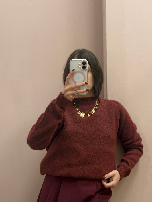 MAGLIONE BURGUNDY KELLY