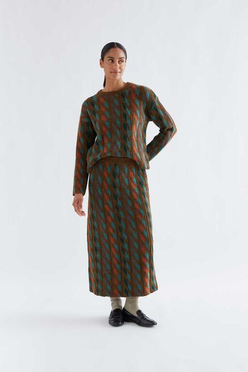 GONNA MIDI JACQUARD COMPANIA FANTASTICA