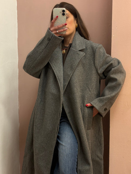 CAPPOTTO OVER GRIGIO