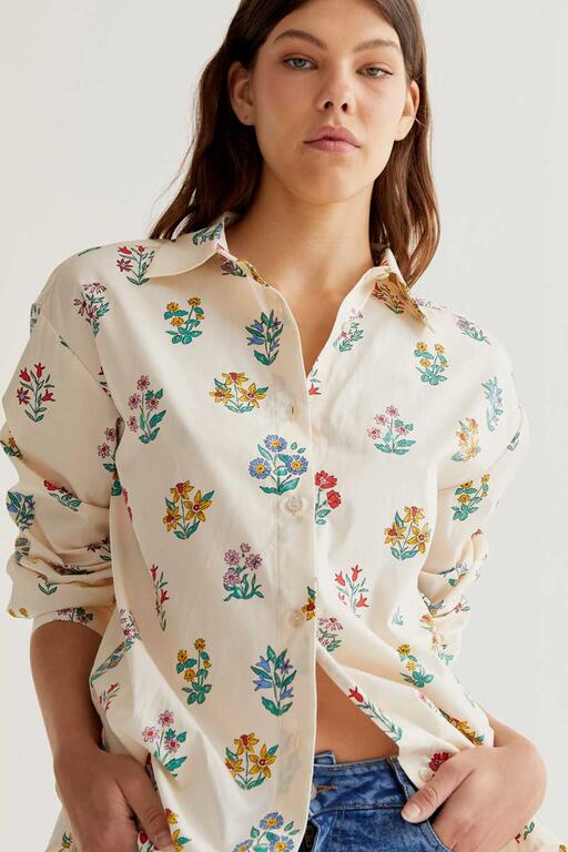 CAMICIA FIORI COMPANIA FANTASTICA