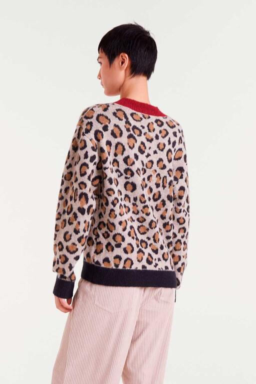 MAGLIONE LEOPARDATO