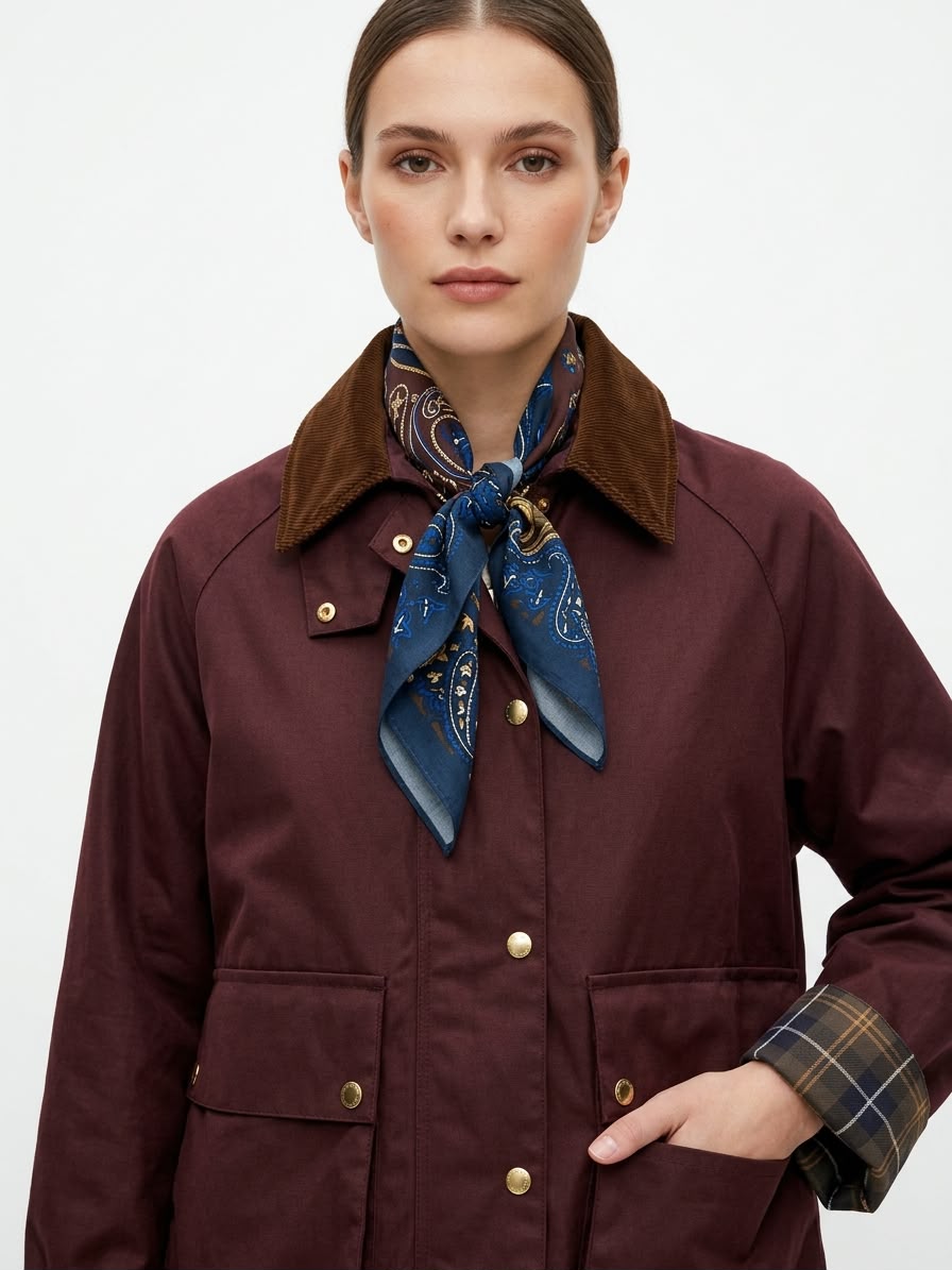 GIACCA GALWAY BURGUNDY