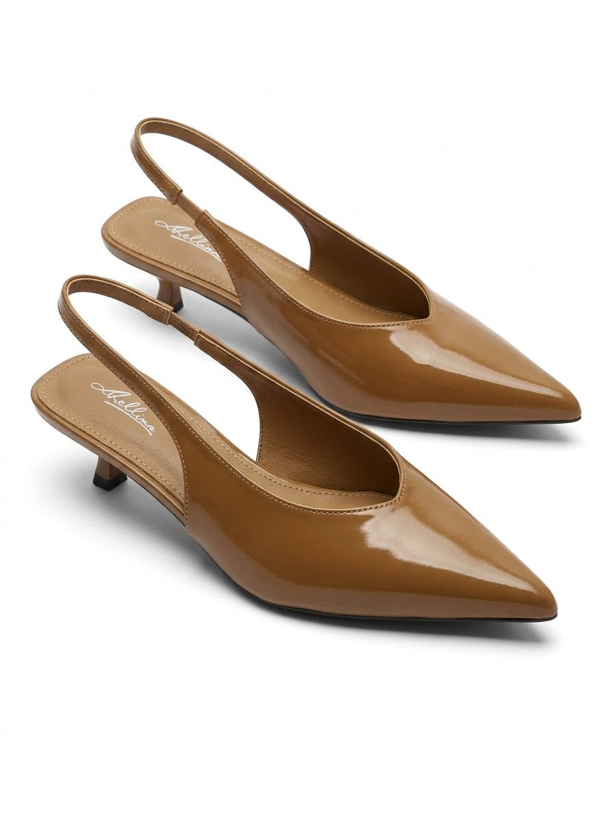 SLINGBACK CARAMELLO