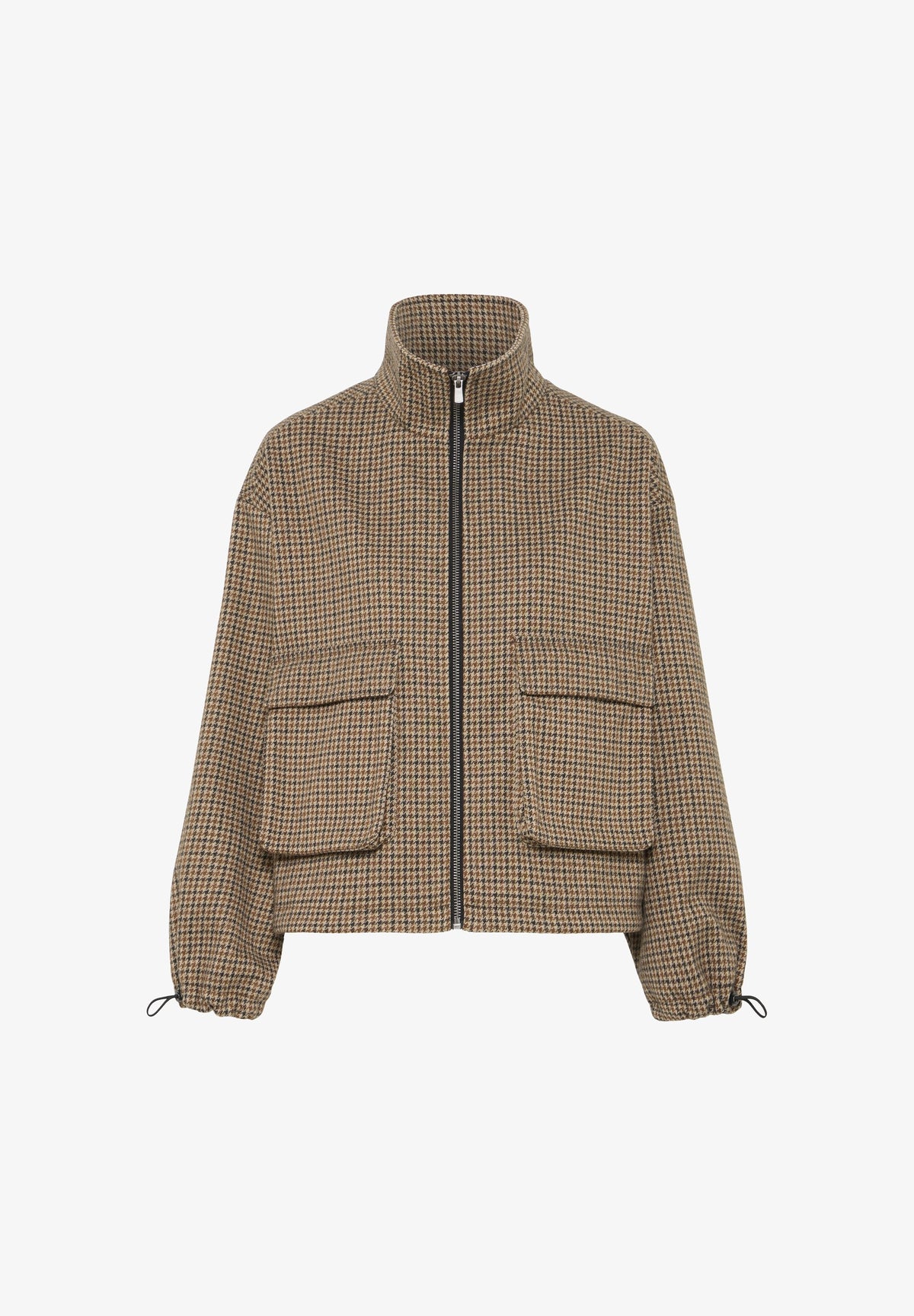 GIACCA BROWN CHECK ICHI