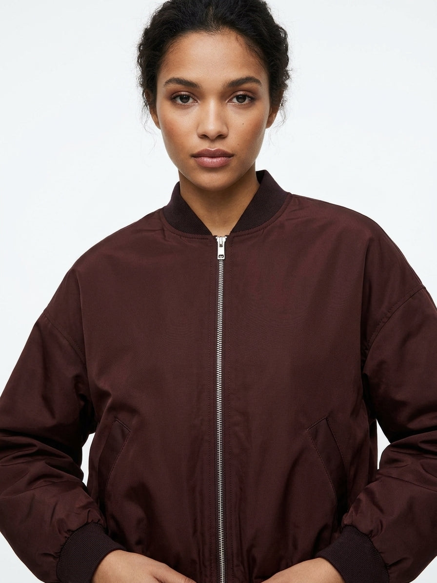 BOMBER BORDEAUX