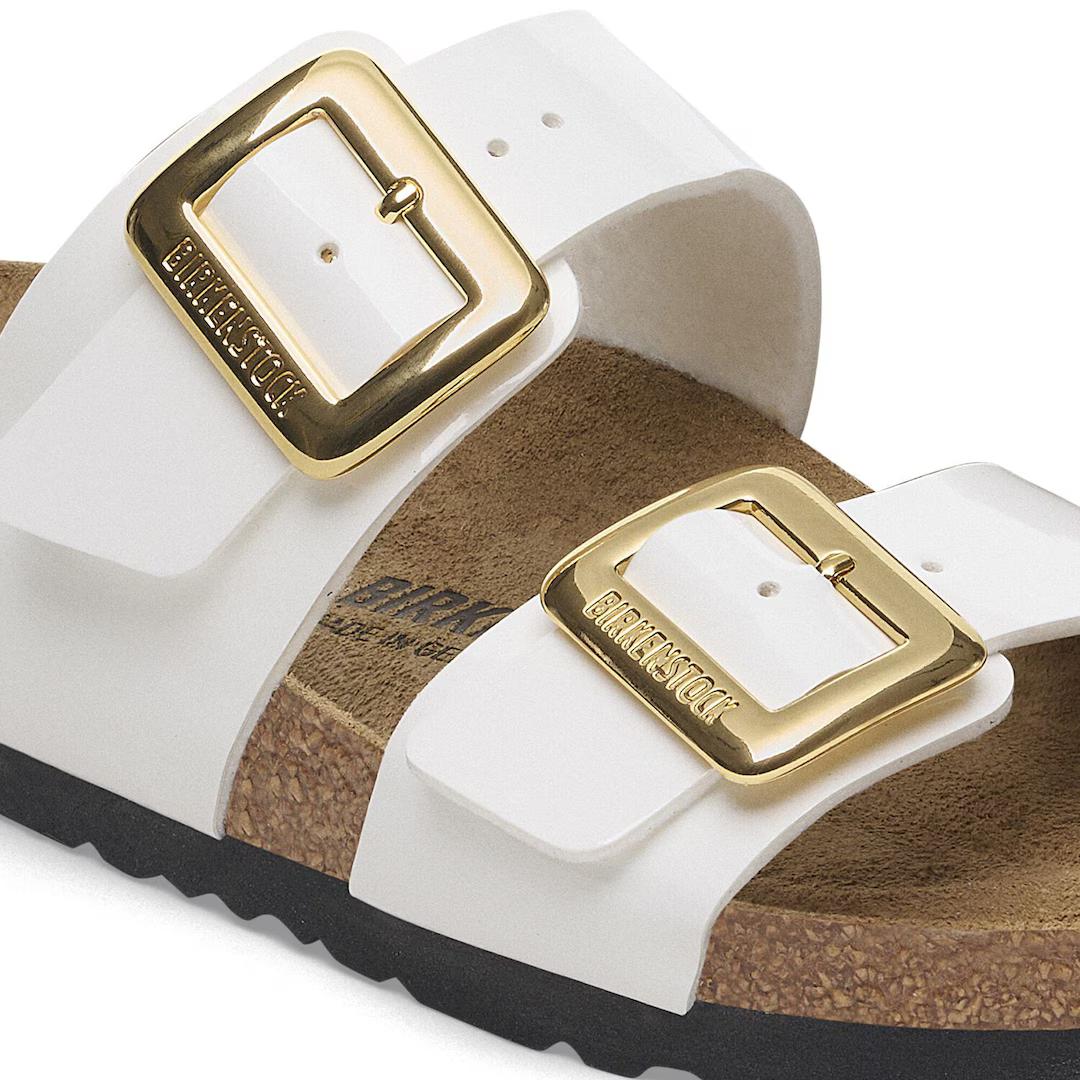 SYDNEY PATENT WHITE BIRKENSTOCK