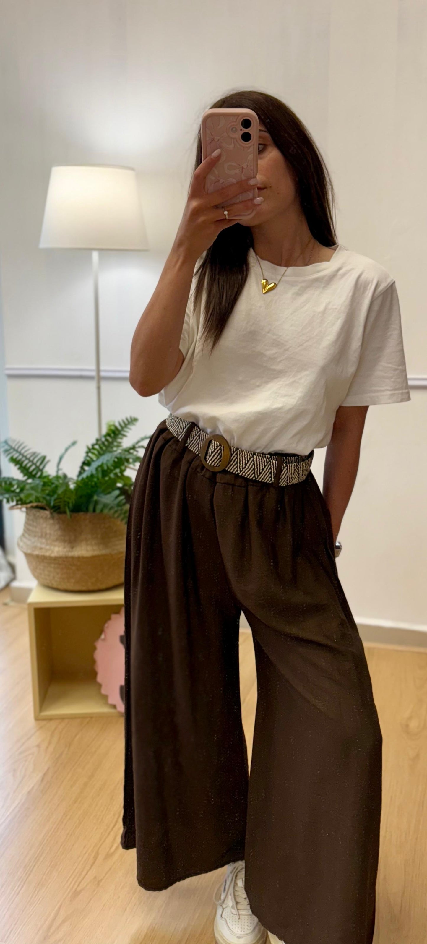 PANTALONE MARRONE ASIA