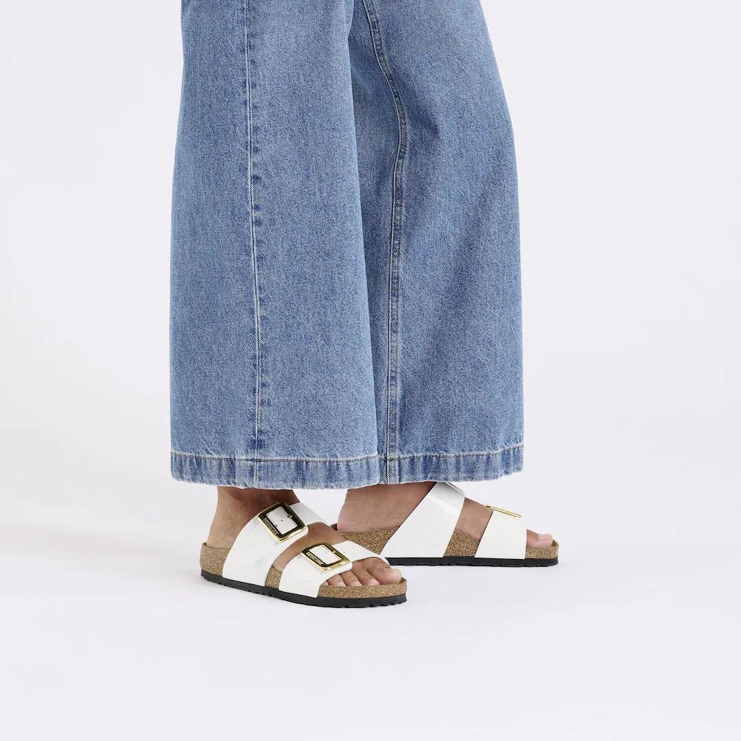 SYDNEY PATENT WHITE BIRKENSTOCK