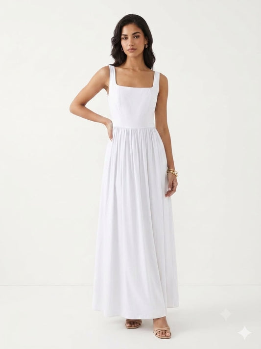 ABITO BIANCO DAISY CON FIOCCO