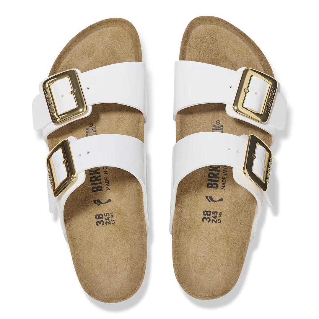 SYDNEY PATENT WHITE BIRKENSTOCK